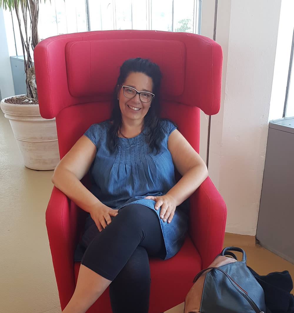 Ulrike Huber lächelt in die Kamera